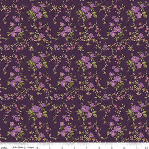 Handmade Placemat Or Table Runner  Anne of Green Gables™ Floral Wine