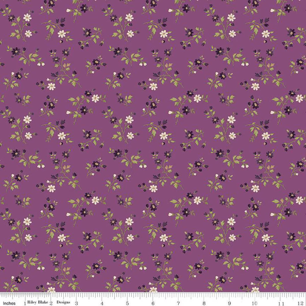 Handmade Placemat Or Table Runner Anne of Green Gables™ Stems Orchid