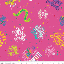 Load image into Gallery viewer, Handmade Placemat Or Table Runner Colors of Kindness™ Main Hot Pink
