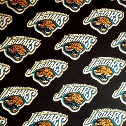 Jaguars Cotton Fabric