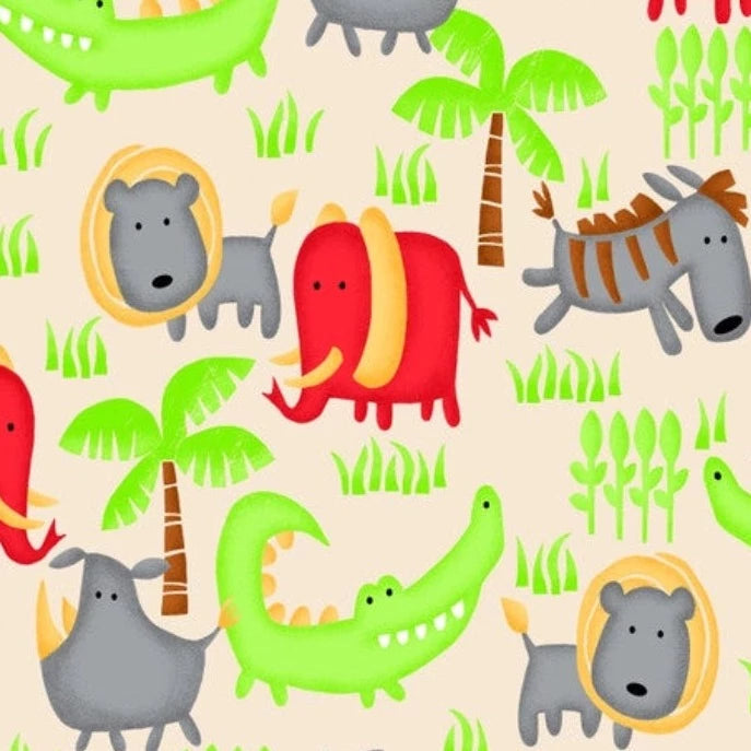 Handmade Blanket, Burp Rag/ Security Blanket, and Bib Jungle Animals