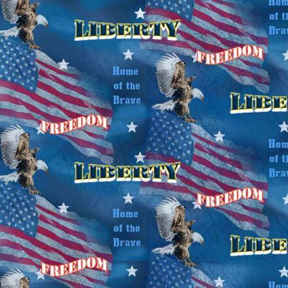 Home of the Brave Cotton Fabric Cotton Fabric