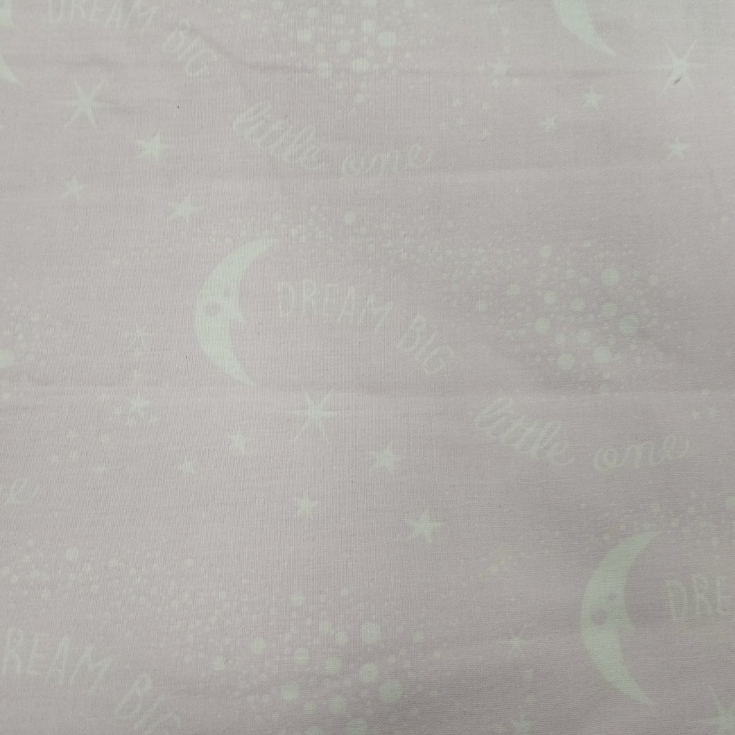 Sleepy Time Pink Cotton Fabric