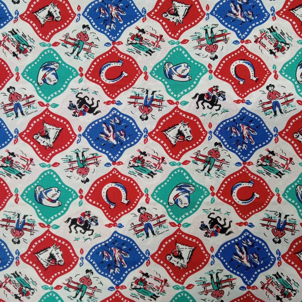 Western Neck Wears Cotton Fabric