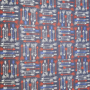 Patriotic Arrows Cotton Fabric