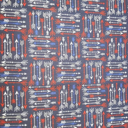 Patriotic Arrows Cotton Fabric