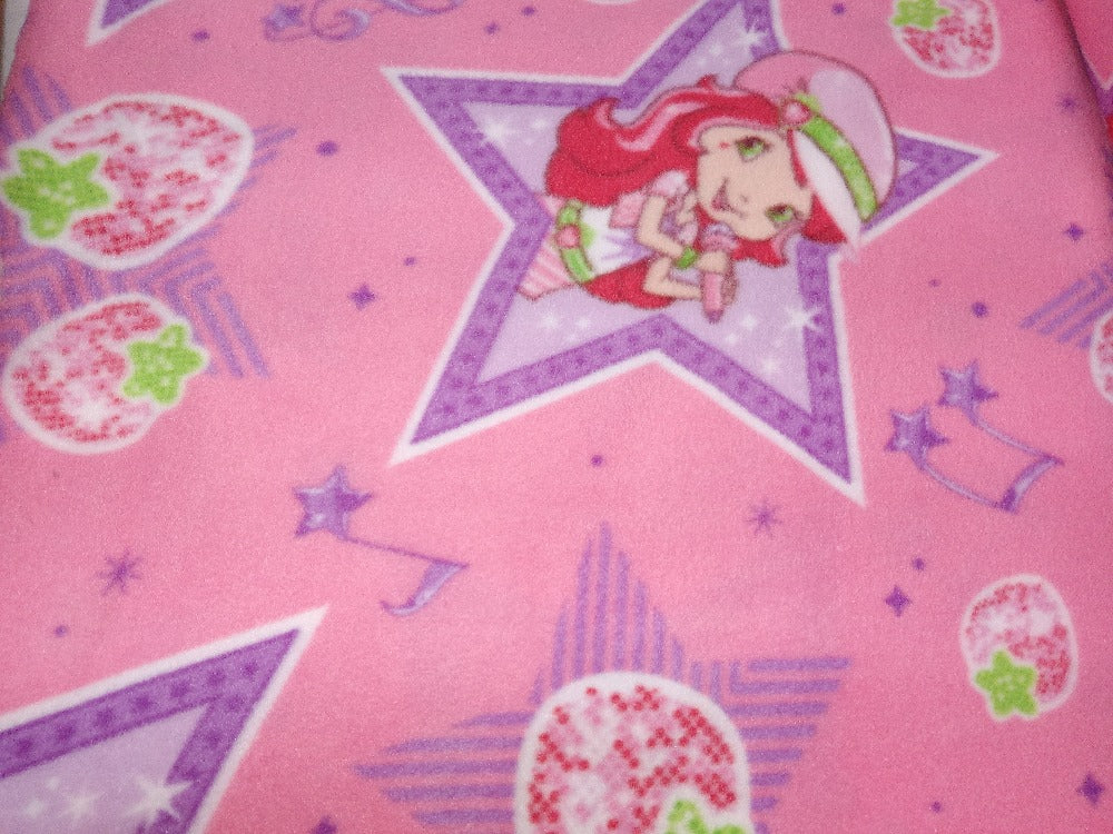 Strawberry Shortcake Fleece Fabric