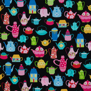 Teacups Cotton Fabric