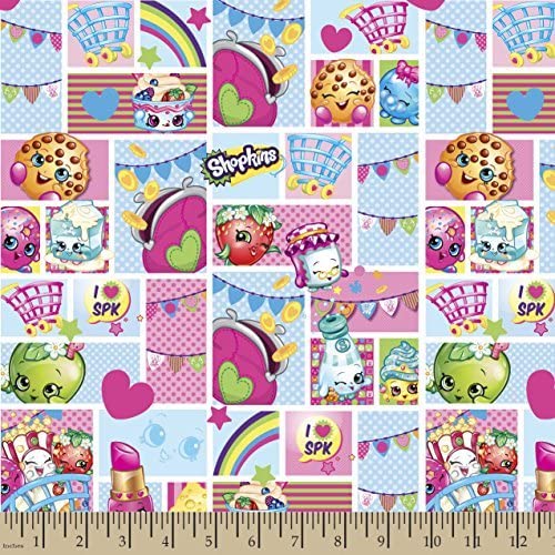 Shopkins Patch Cotton Fabric