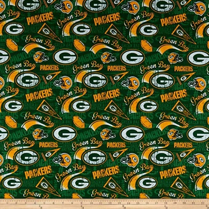 Handmade Valance or Curtain Panel Packers Flag