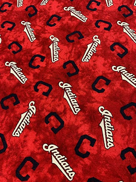 Handmade Blanket, Burp Rag/ Security Blanket, and Bib MLB Indians