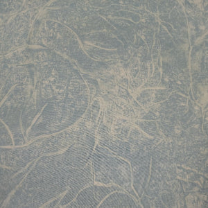 Textured Blue Marble Cotton Fabric