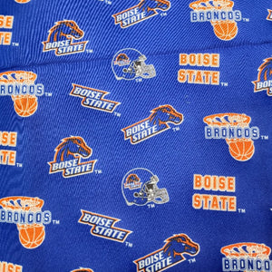 College Boise State Cotton Fabric
