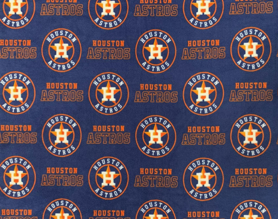 Astros Fleece Fabric