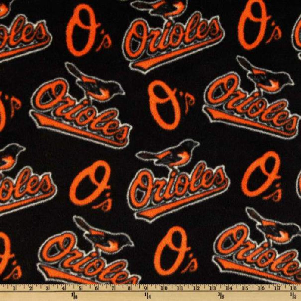 Orioles Fleece Fabric