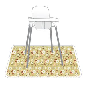 Eggs & Bacon Splash Mat by BapronBaby