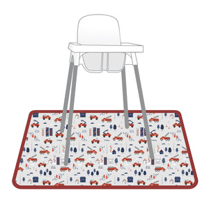 Be Brave - Firefighter Splash Mat by BapronBaby