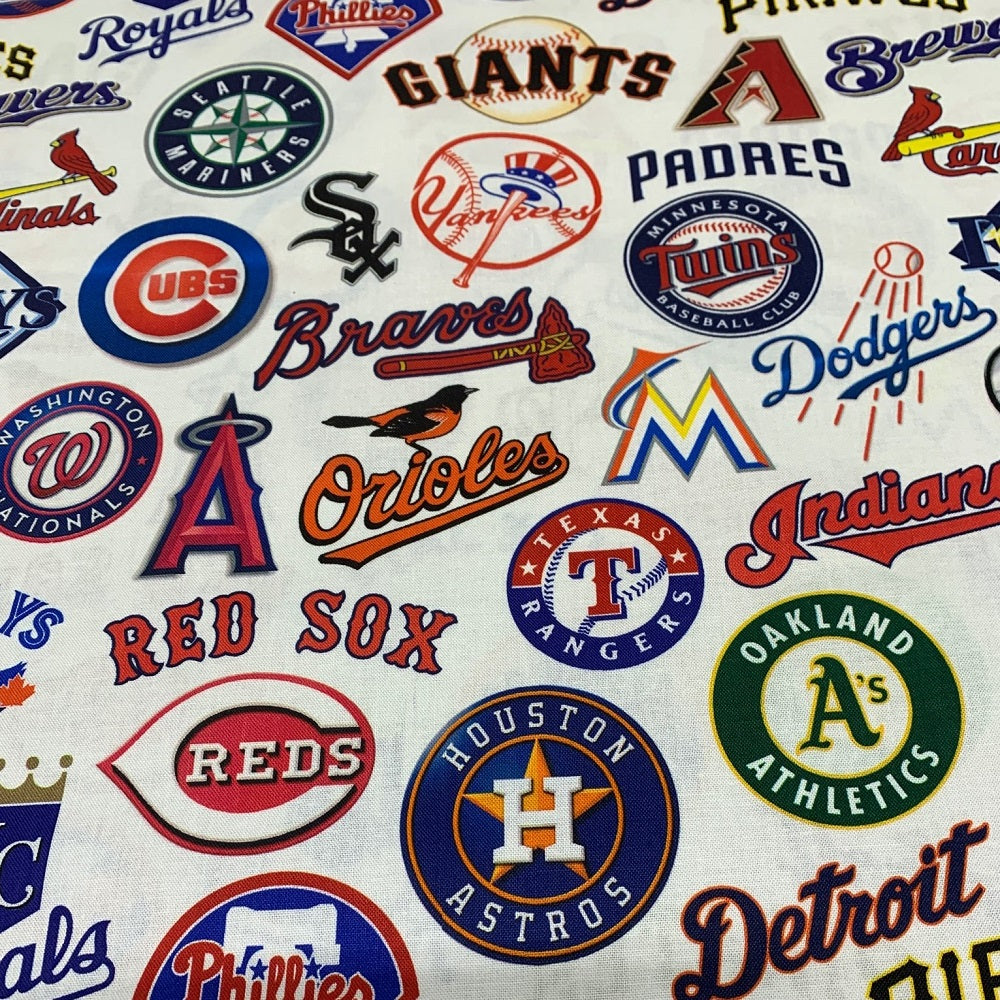 MLB Fat Quarter Bundles Set of 10 Pieces