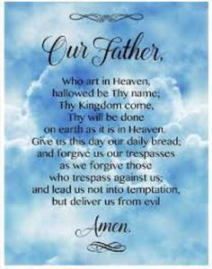 The Lord's Prayer Panel Fabric