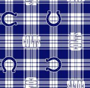 Colts Plaid Fleece