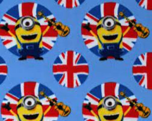 Despicable Me Minions British Fleece Fabric