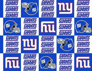 NY Giants Checker Fleece