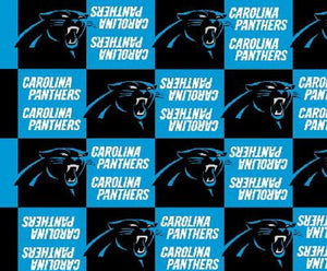 Panthers Checker Fleece