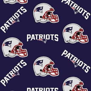 Patriots Solid Blue Fleece