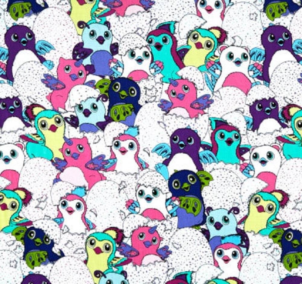 Hatchimals Packed Cotton Fabric