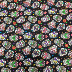 Sugar Skulls Cotton Fabric