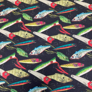 Fishing Cotton Fabric