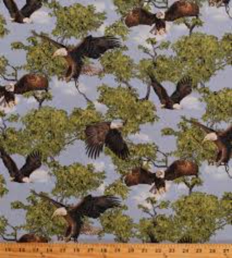 Eagles Cotton Fabric