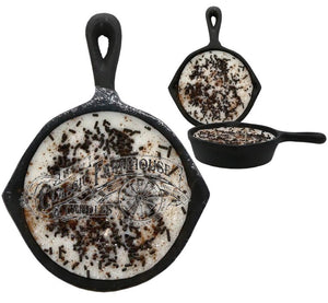 Hazelnut Latte 8 oz Cast Iron Pan Candle