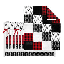 Load image into Gallery viewer, Crib Bedding Set - Woodland Collection
