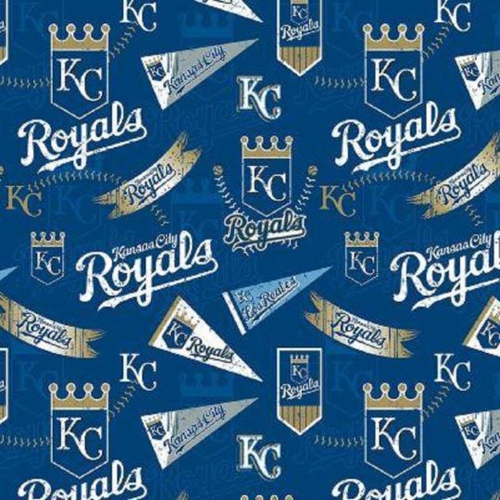 Royals Flag Cotton Fabric