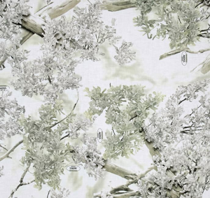 King Camo Snow Cotton Fabric